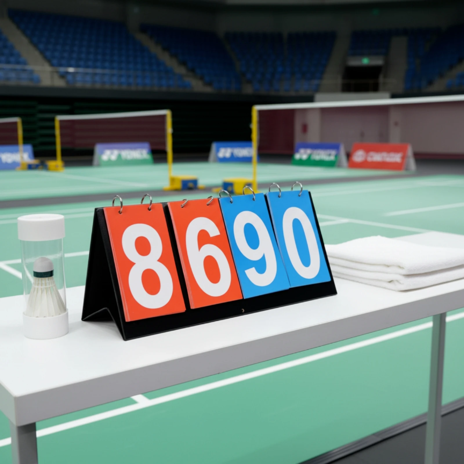 Table Tennis Scoring - Placar Manual Dobrável de Mesa Compacto