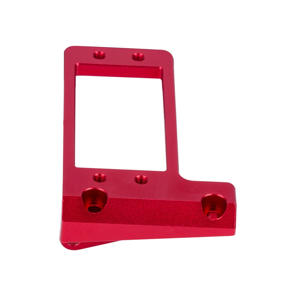 1/10 Aluminum Alloy Precision Steering Servo Support For Axial Capra LCG RC Car Part RC Car Accessories Replacement Parts Red