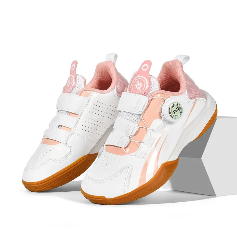 Brand Sports Shoes Durable Breathable Entry Level Badminton Shoes Men's Women's Table Tennis Shoes