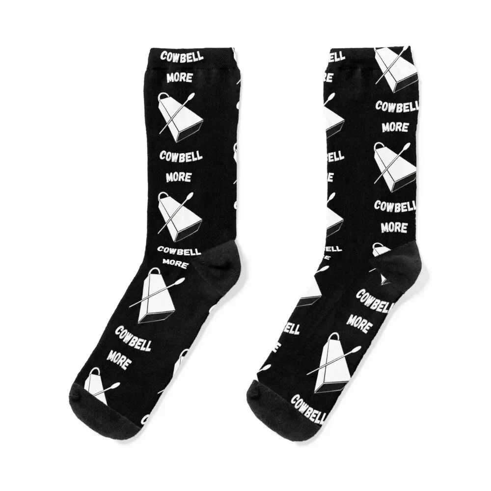 

More Cowbell Simple Socks new in's custom happy Novelties Socks Women's Men's cute aesthetic Soccer Socks Men Women's