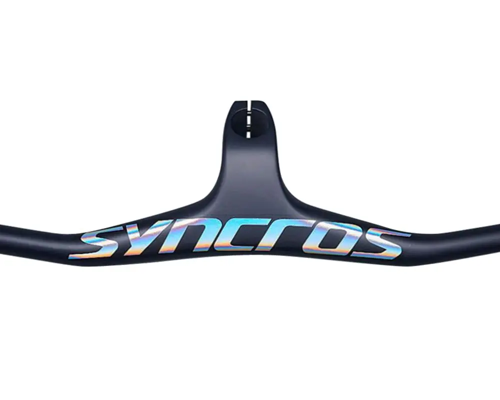 Syncros Carbonfaser-Lenker MTB Fahrradlenker -17 Grad Mountainbike Integrierter Lenker mit Vorbau 28,6mm – Detail 7
