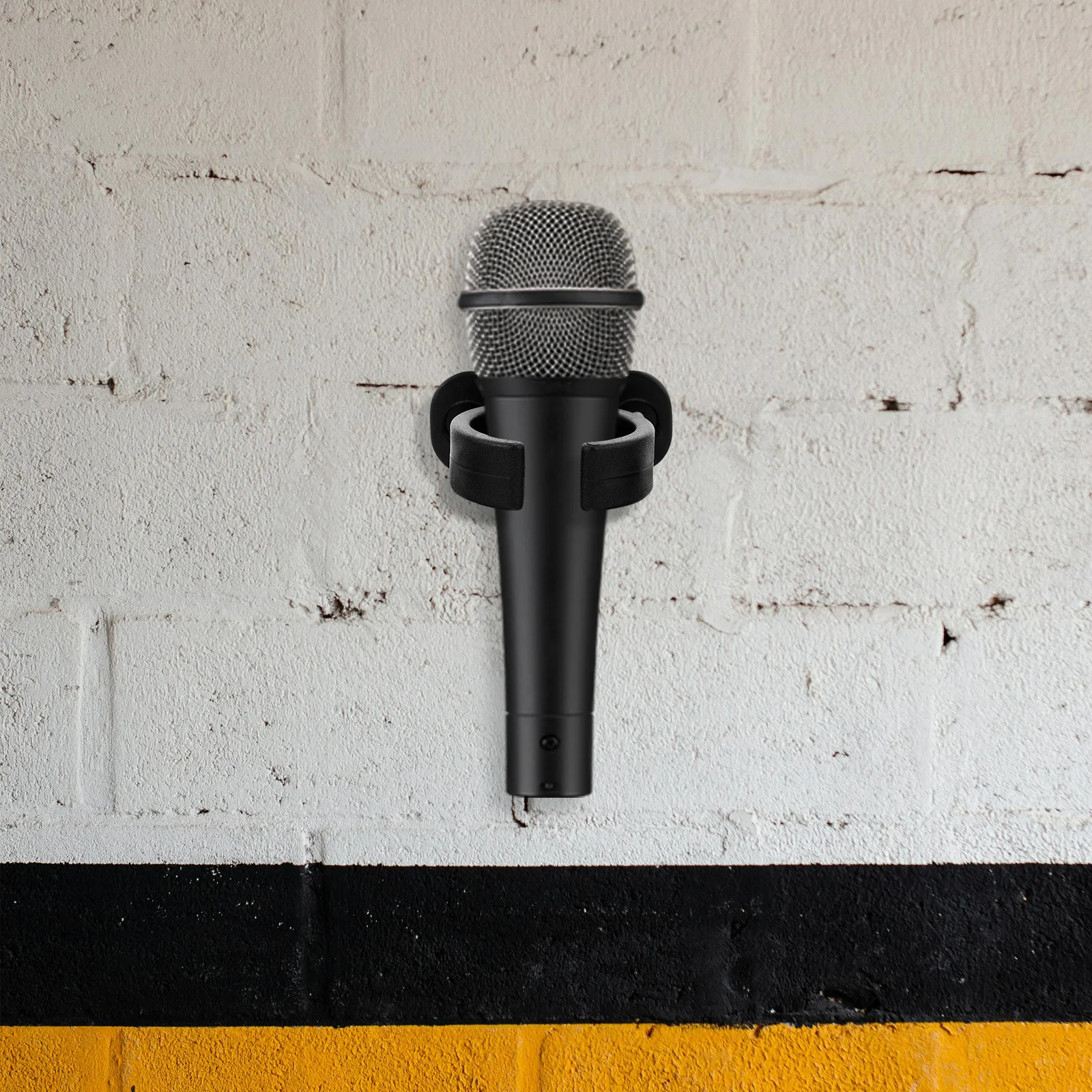 6pcs Desktop Microphone Holder Base Plastic Mic Stand Clamp Table Mount For Condenser Microphone Small Mic Stand Studio