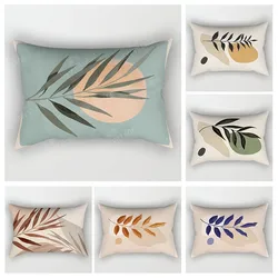 Nordic fall home decor 30*50cm throw pillow case sofa modern boho living room Cushion cover 30x50cm 40x60cm plant pillowcase