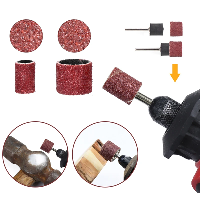 Imagem -02 - Xcan-kit de Acessórios para Ferramentas Rotativas Mini Polimento Lixamento Perfuração Conjunto de Moagem para Ferramentas Rotativas Dremel 100217 Unidades Haste 8