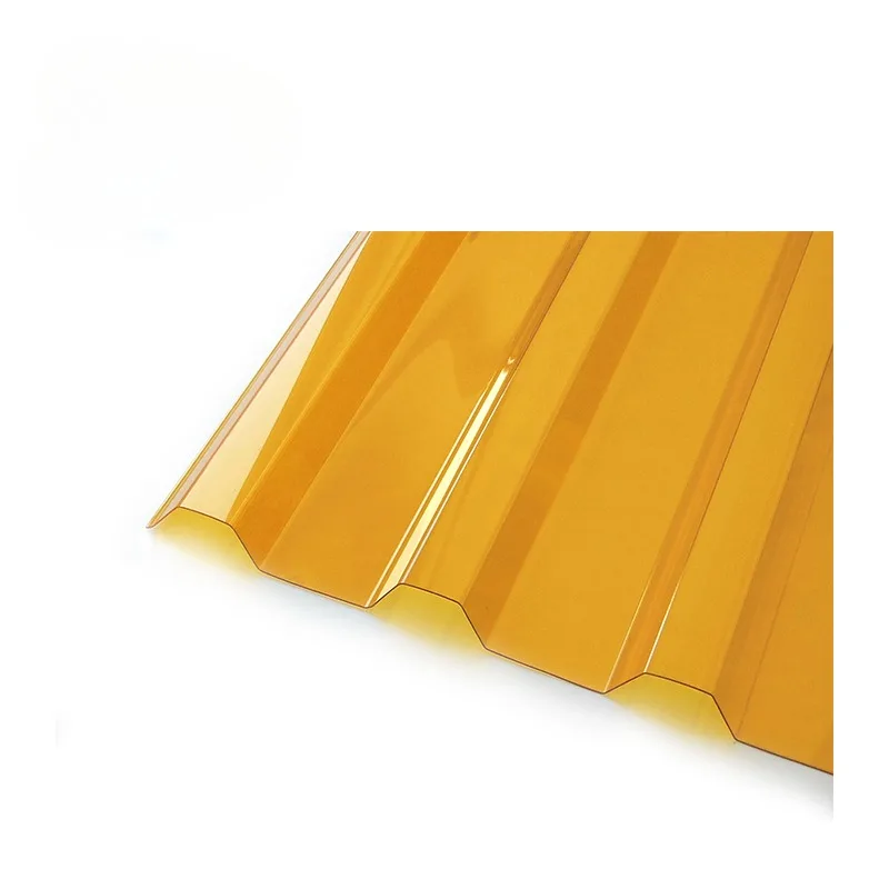 corrugated polycarbonate board transparent roof board polycarbonate corrugated roof board transparent for sale