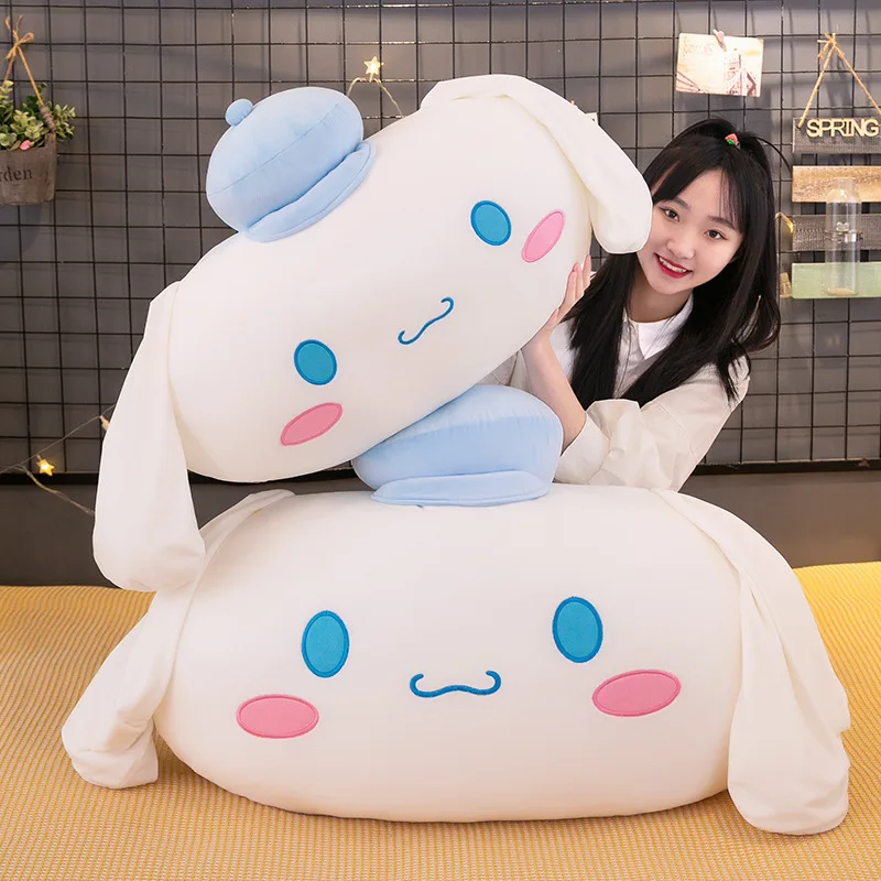 65*90cm Large Cinnamon Doll Pillow Filled with Soft Plushies Cartoon Seat Cushion Sleeping Doll New Children's Birthday Gift