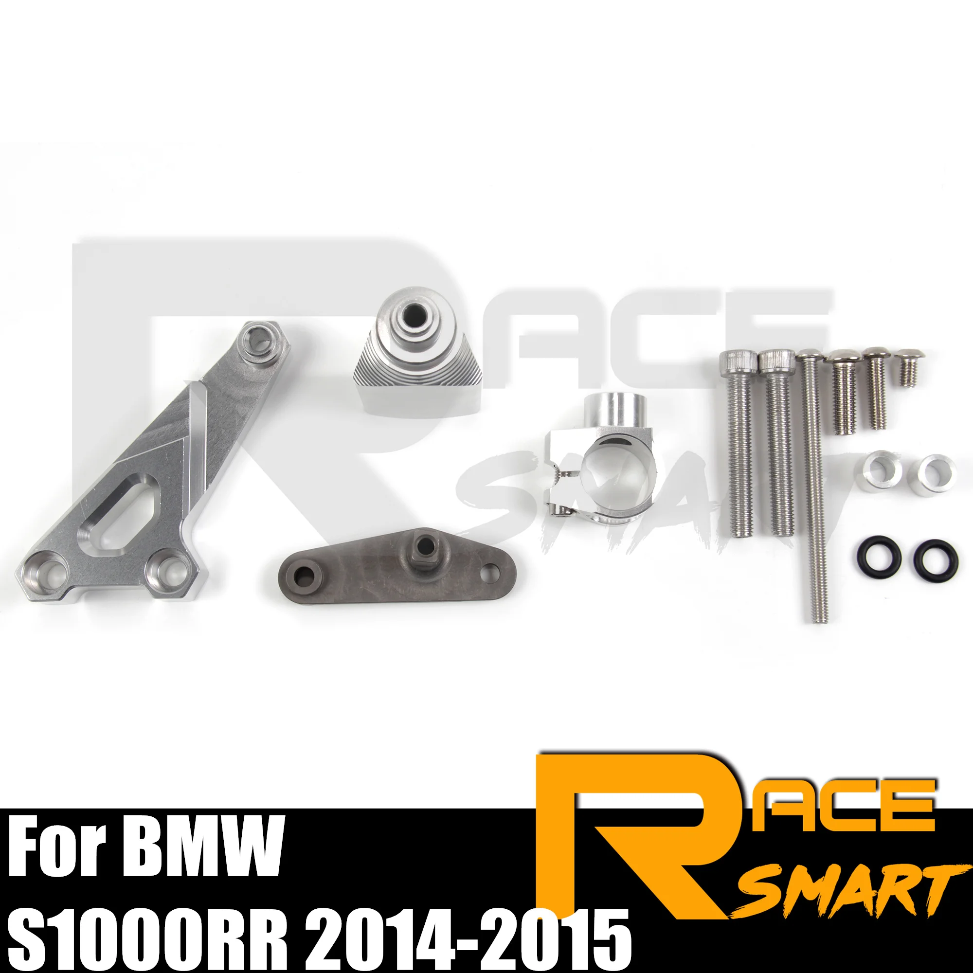 

S1000RR 2014-2015 1 Set Motorcycle Steering Damper Stabilizer Bracket Accessories For BMW S1000 RR S 1000RR 14 15 Black Silver