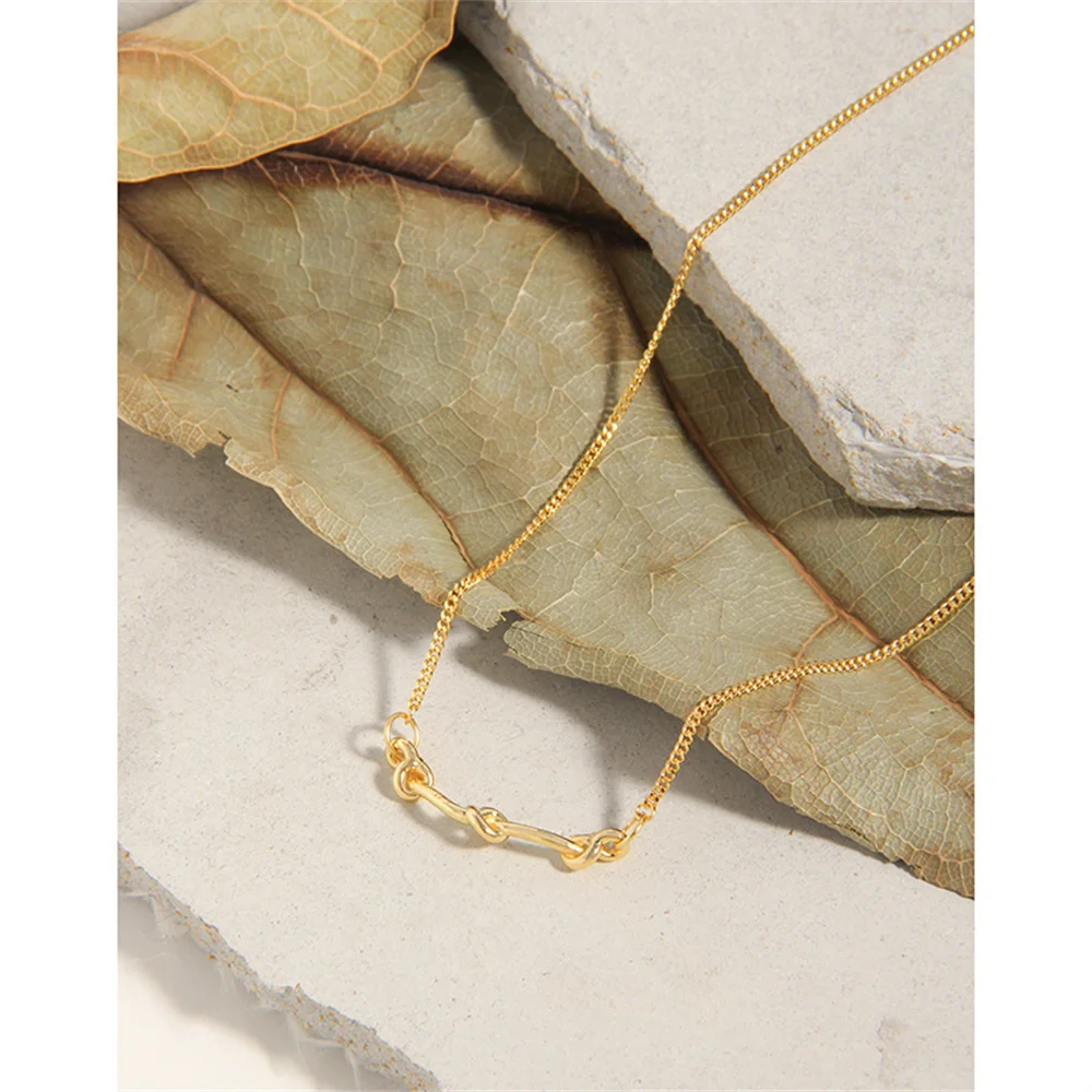 

Korean INS S925 Snake Chain - Unique Luxury, Geometric Vase Versatile Women's Texture