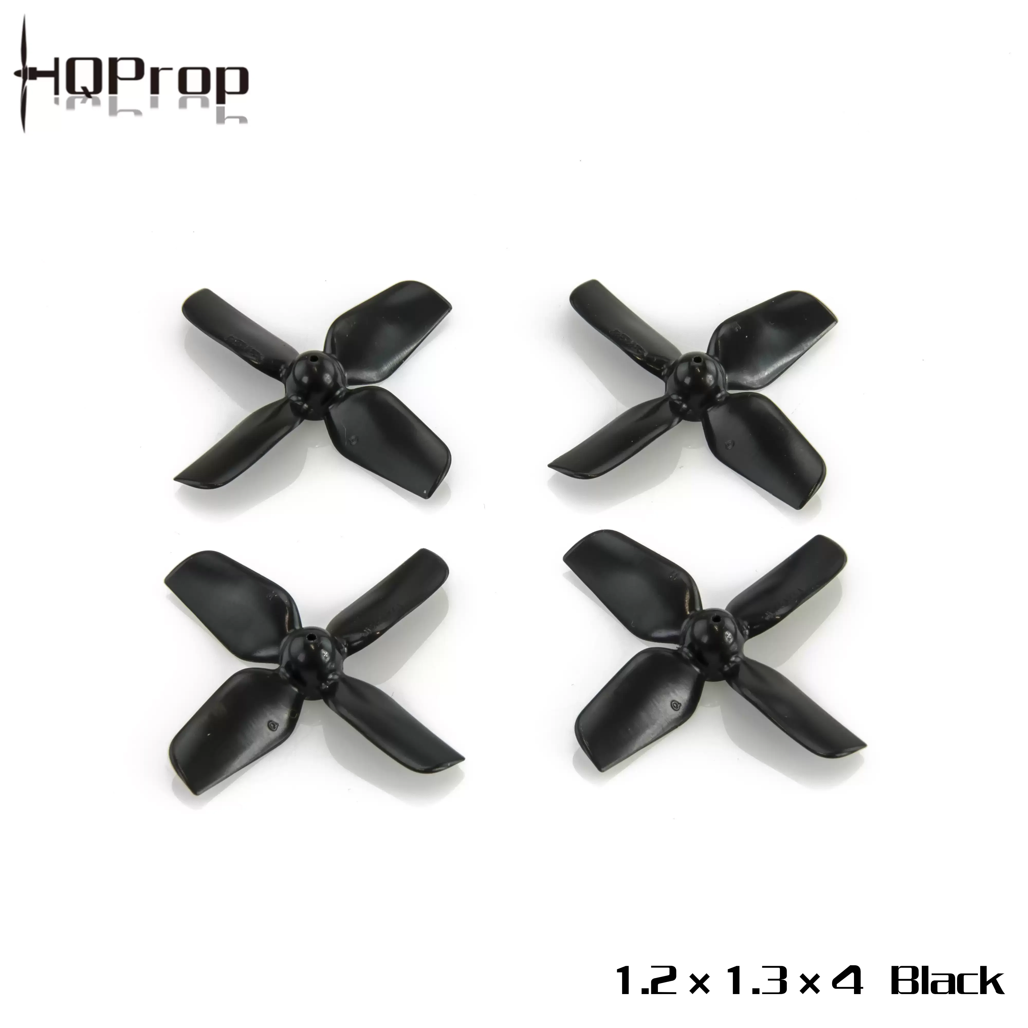 HQProp 1.2X1.3X4 1.2 Inch 4-Blade Ultralight PC Propeller 2CW+2CCW Micro Tiny FPV Whoop Drone Blades