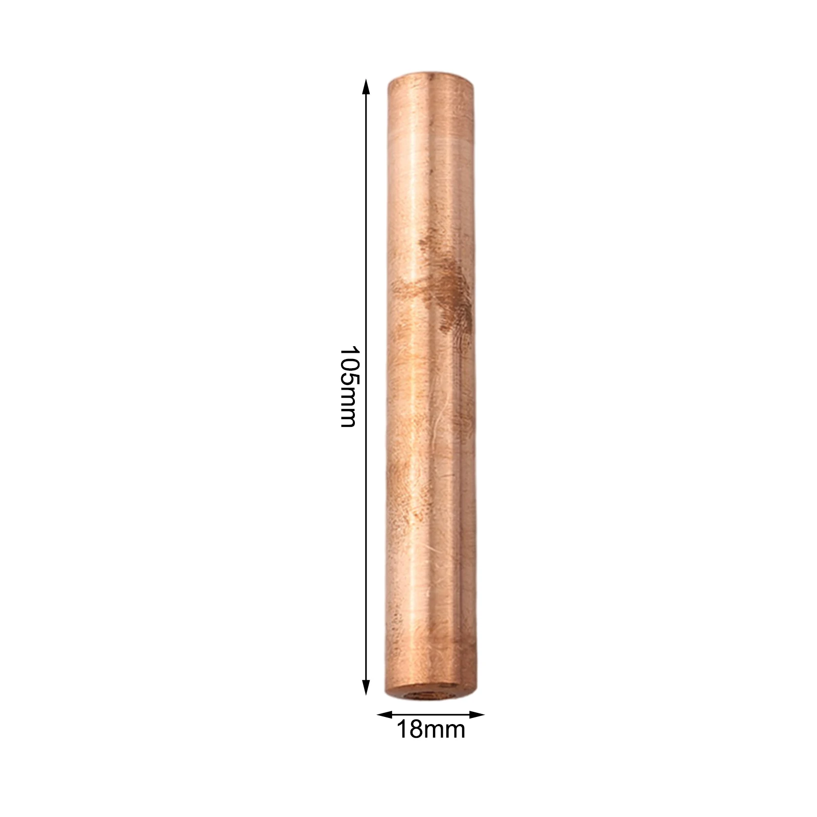 Copper Anode Replacement 105*18mm Copper Ionizer Rod Effective Water Treatment Easy To Replace Water Treatment