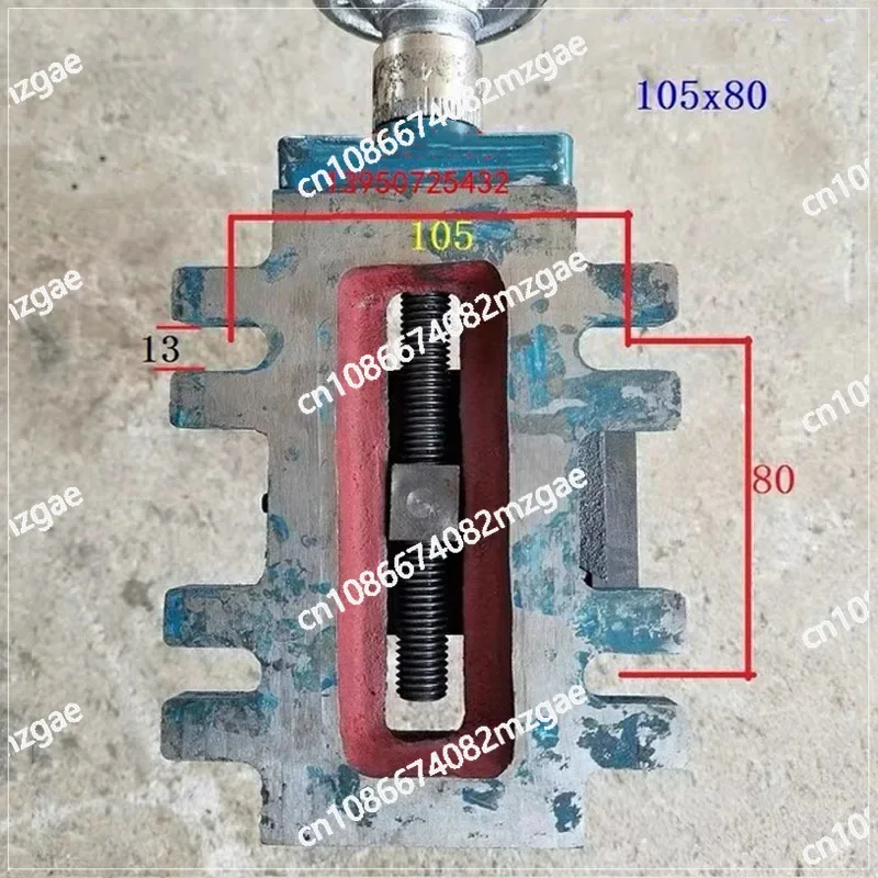 Three-coordinate 75-type Vertical Slide Dovetail Carriage Three-axis Drilling and Milling Accessories Woodworking Machinery