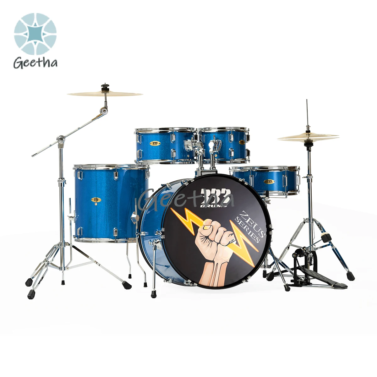 Factory Direct Professional Music Percussion Drums Set Full Set PD Polyester Film Good Price 1 Set Musical Instrument