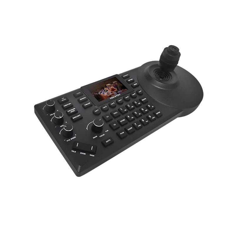 KATOV KC20 Pro IP 4D Poe Ndi Ptz Cameras Joystick Keyboard Controller Ptz Camera Control With Tally Light