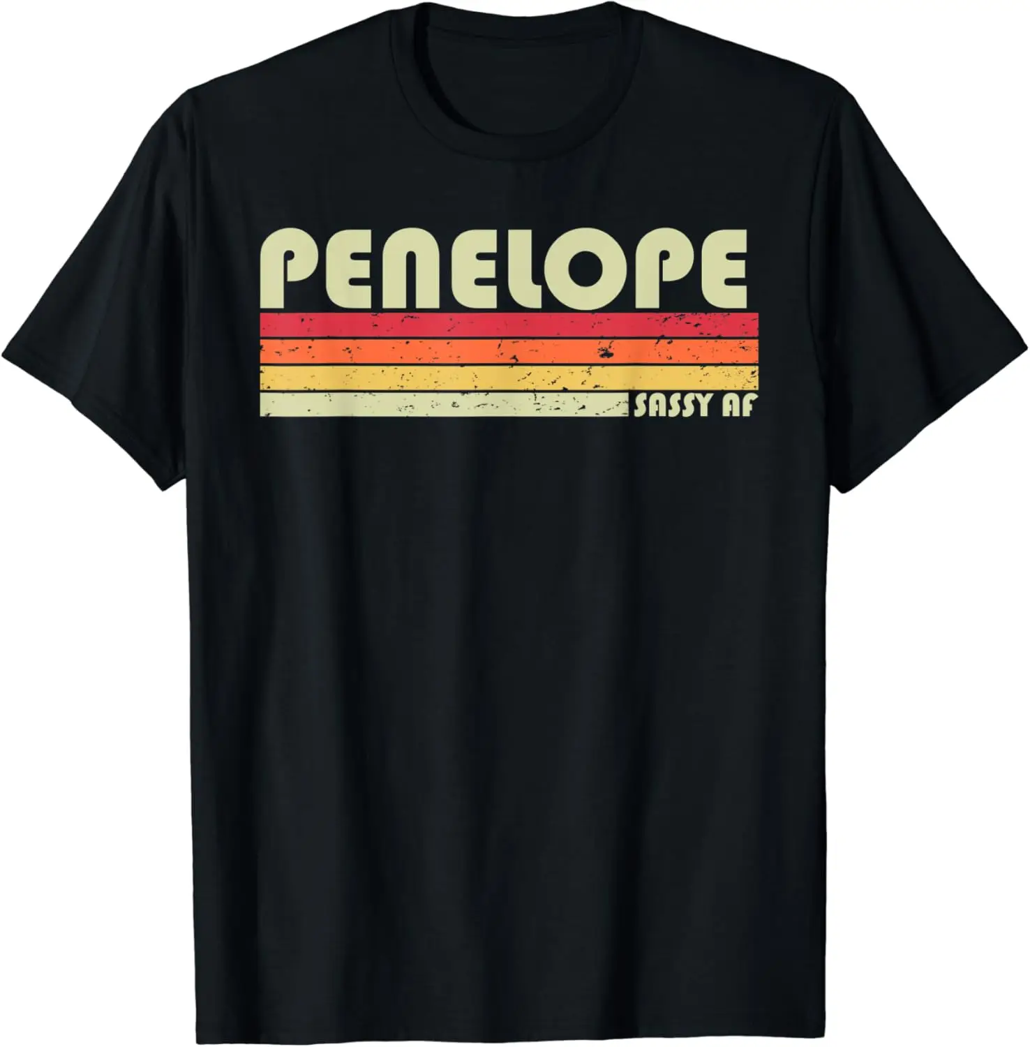 

PENELOPE Gift Name Personalized Retro Vintage 80s Birthday T-Shirt