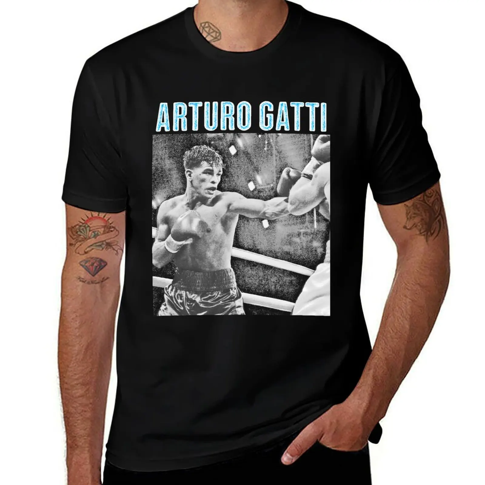 Arturo Gatti Boxing. T-Shirt Simple Print Design T-Shirt
