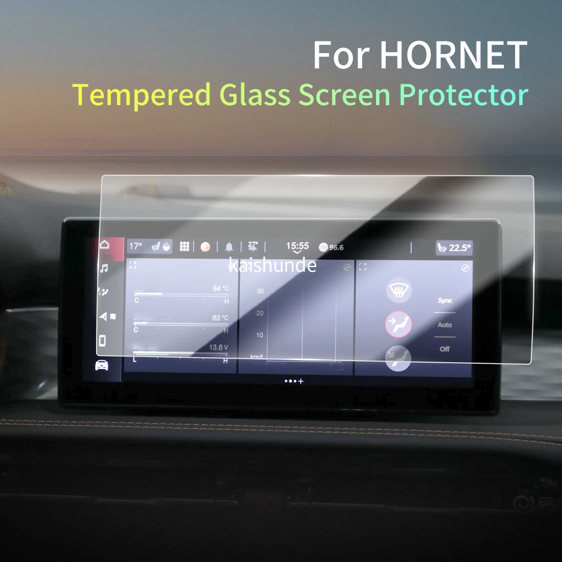 

Car Stickers Meters Protector For 26 Dodge HORNET Tempered Glass Protective Film Display Navigation Vehicle