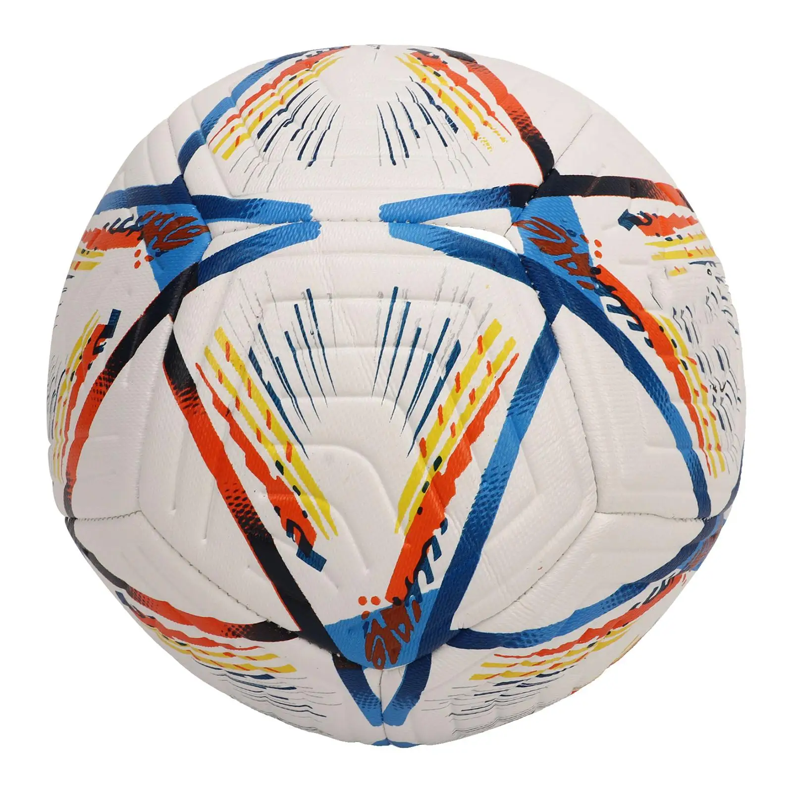 

PU Adult Soccer Training Ball with Butyl Liner & Nylon Winding Yarn for playground Stable Elastic Design