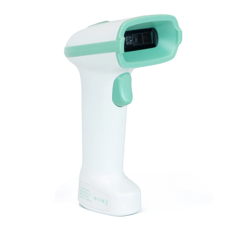 Barcode Scanner Handheld Wired 1D 2D Qr Bar Code Reader Wireless Laser  For Receipt Cash Register Inventory Bank Cheque