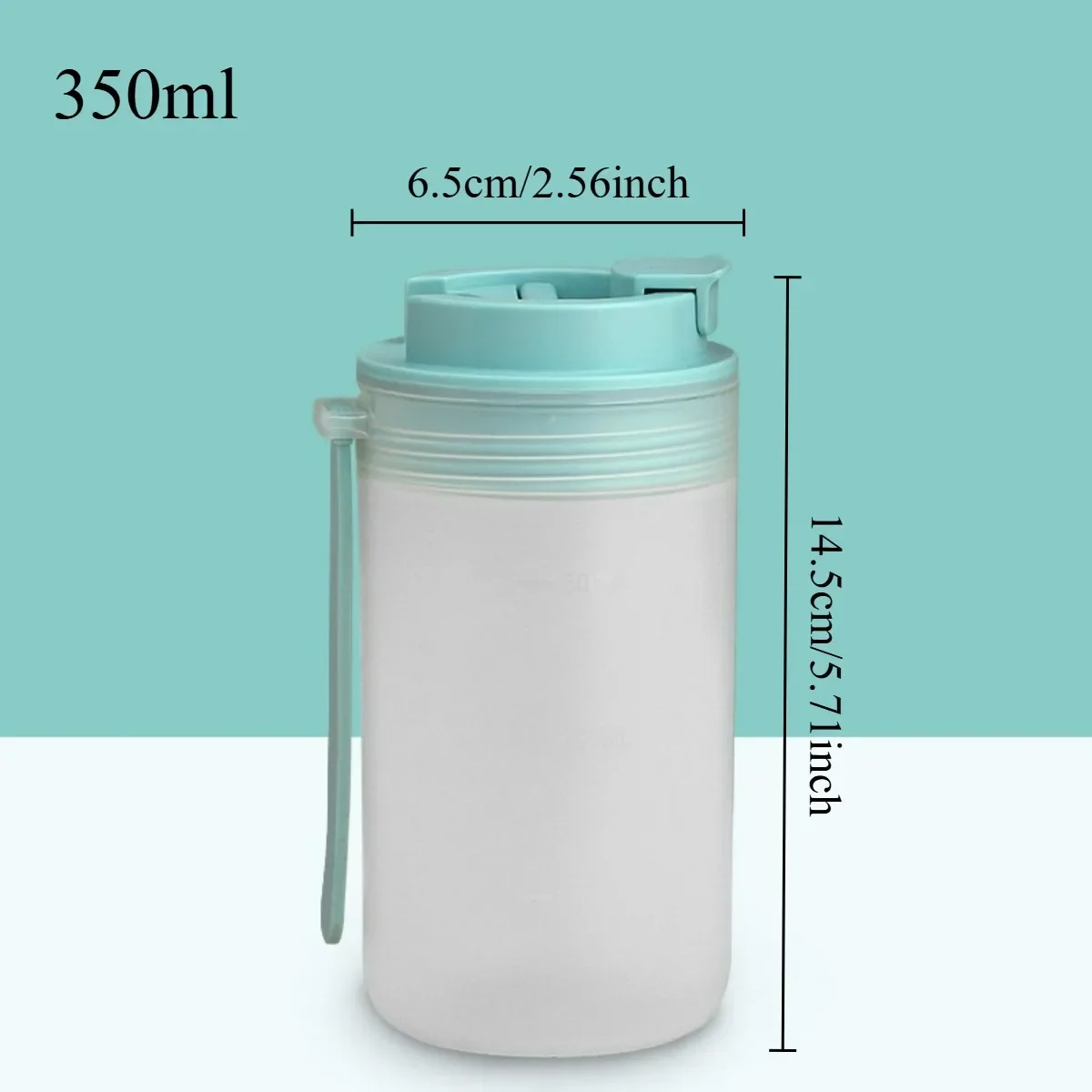 Draagbare, lekvrije plastic waterfles voor kinderen en studenten, 350/550 ml, ideaal voor op reis en tijdens het sporten, hittebestendige waterbeker met koord.
