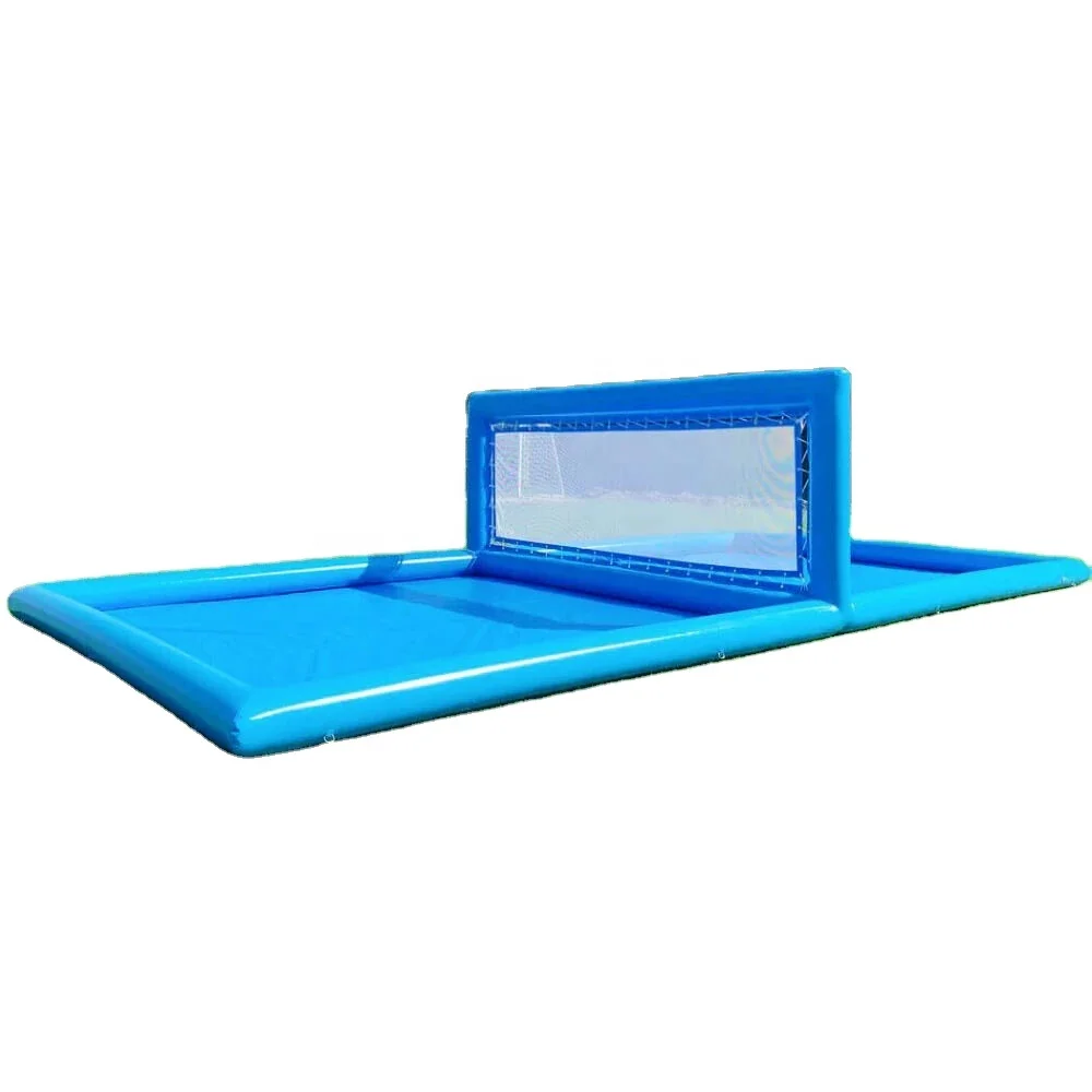 

Commercial Grade Inflatable Water Volleyball Court Backyard Beach Outdoor Sport Game With 800w Air Pump