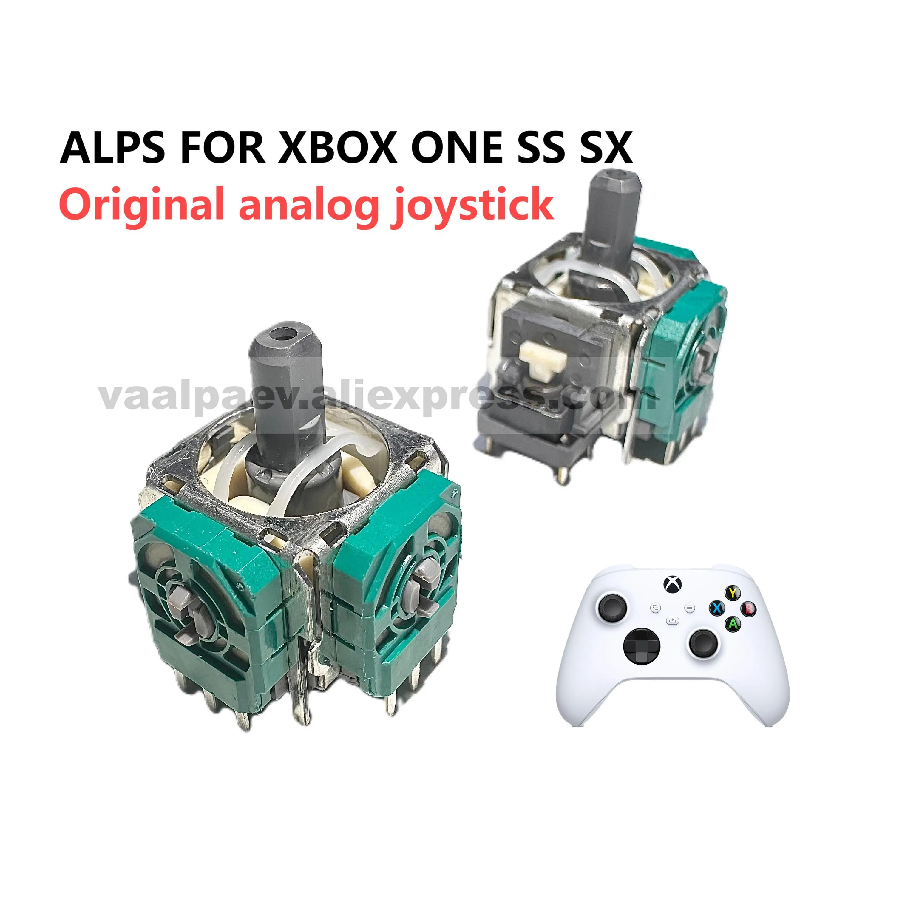 100 قطعة جبال الألب ل PS4 PS5 DualSense XBOX ONE xboxSeries X/S Switch Pro تحكم إصلاح عصا التحكم التناظرية الأصلية