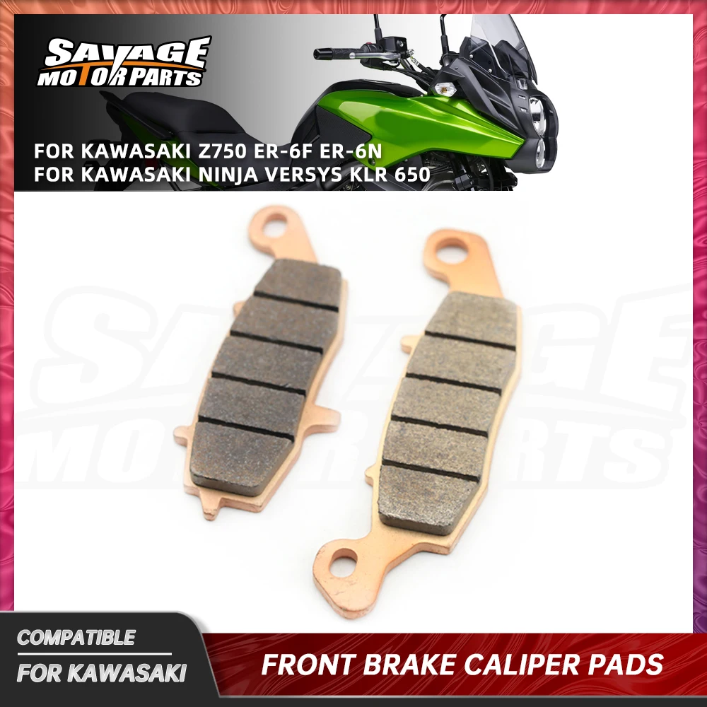 

For Kawasaki Z750 Motorcycle Disc Brake Pad Brakes Front Disc Brake Pads Ninja 650R ER-6F ER-6N Versys 650 Vulcan 800 900 KLR650