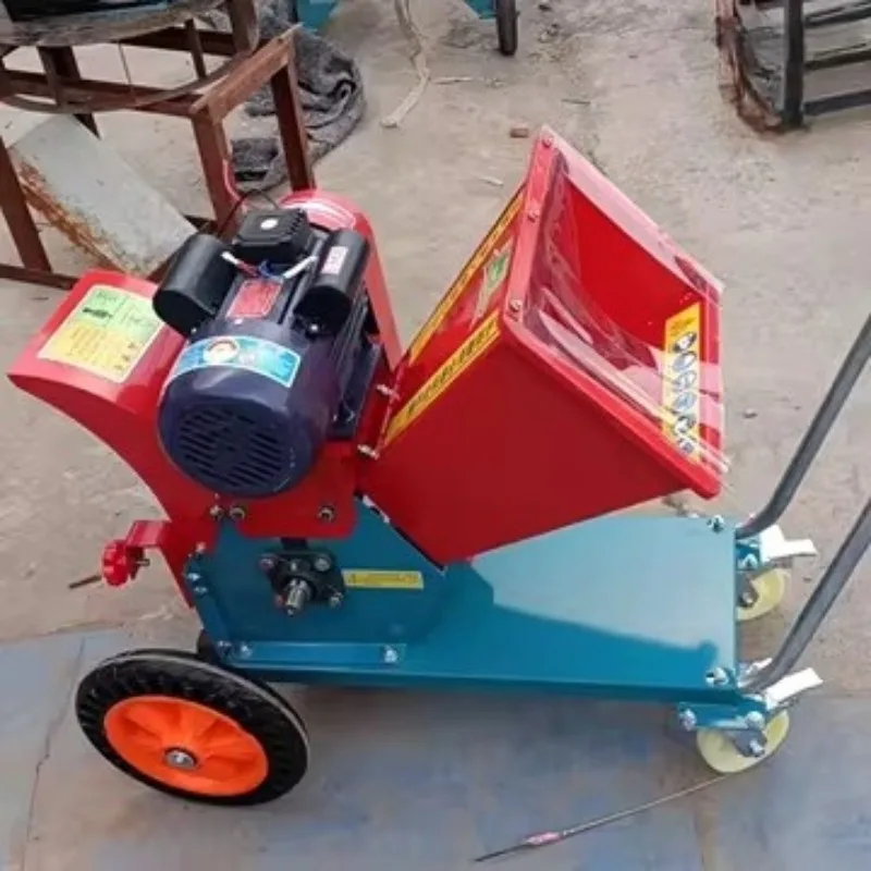 Multifunctional garden tool  Fruit tree branches and strips crushing and kneading movable household small forage