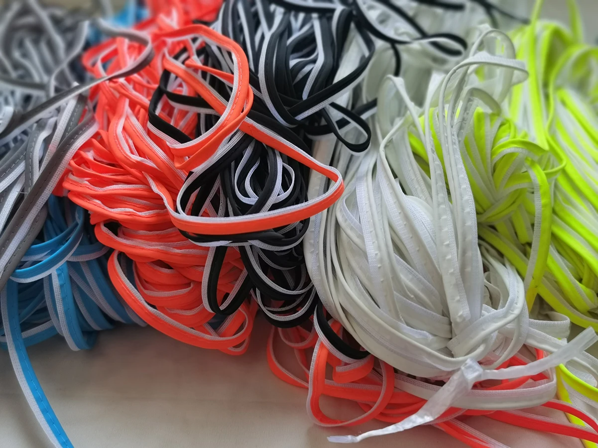 5 Meters Reflective Edge Strip Color High Visibility Reflector Rope Sewing On Clothes Bags Garment Accessories