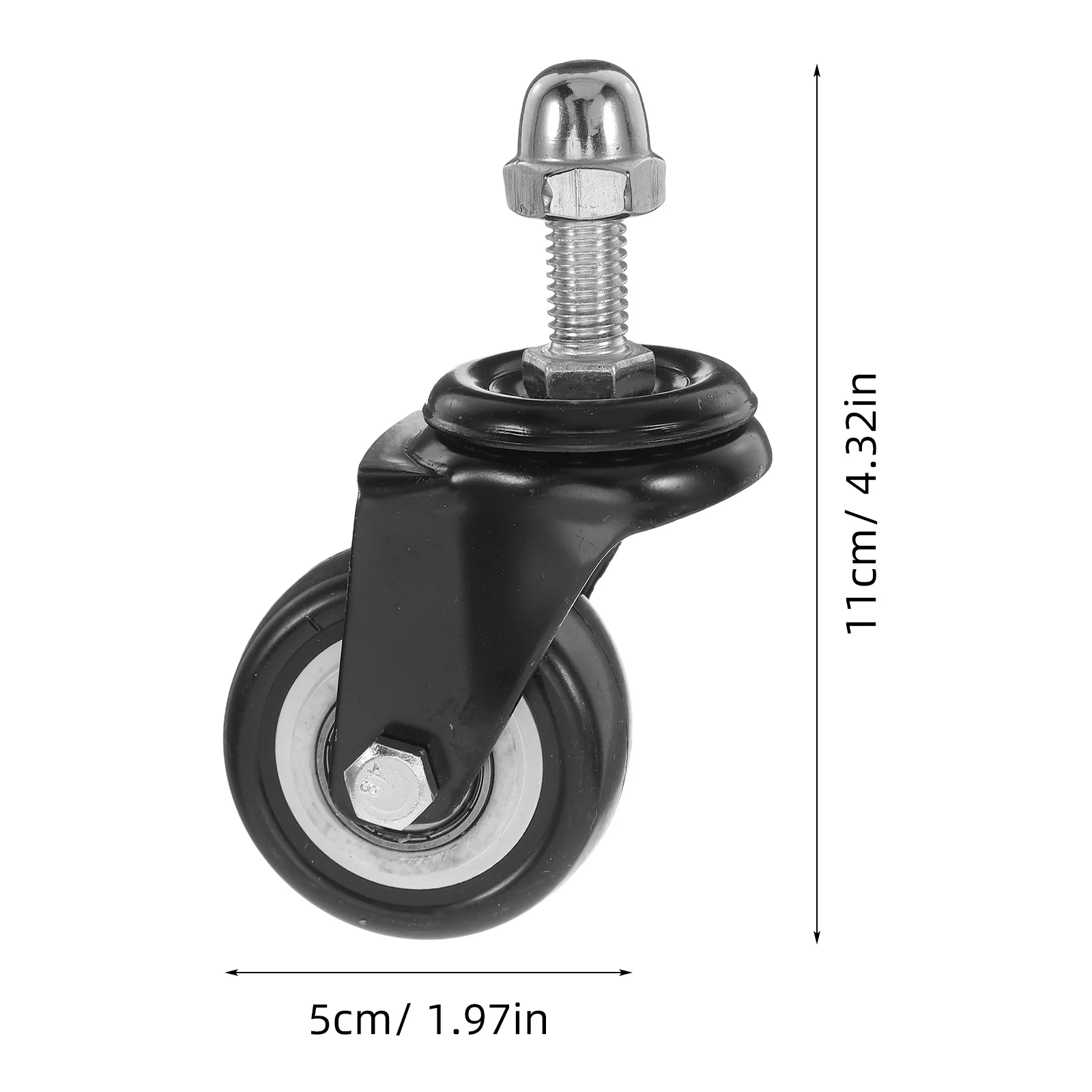 2 قطعة عجلات دوارة عالمية قطع غيار شديدة التحمل لمسارات ملعب كرة السلة للتنس متينة وناعمة