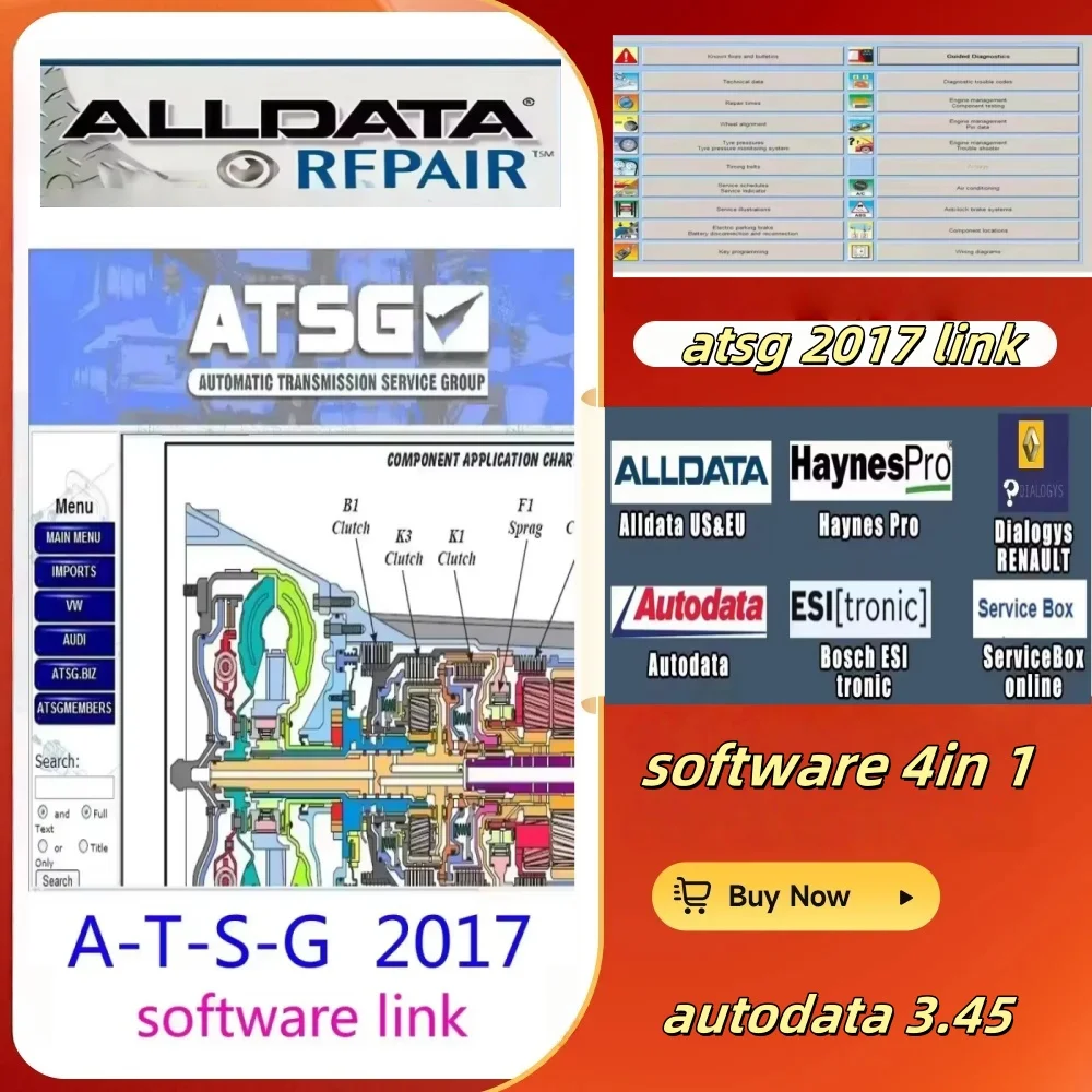 

2025 HOT Sale!Alldata Repair Software 10.53 All Data Automotive Tech Latest Offline Software Autodata 3.45 atsg 2017 Send Link