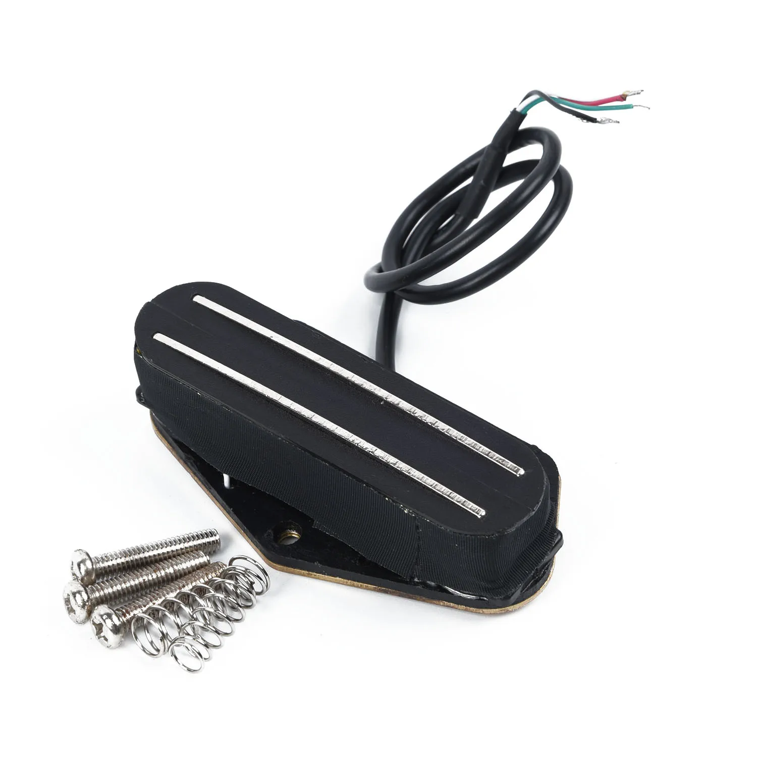 Premium Electric Guitar Bridge Pickup Compatible with For Telecasters Featuring a Reliable Dual Rail Design and 15K Resistance view 2