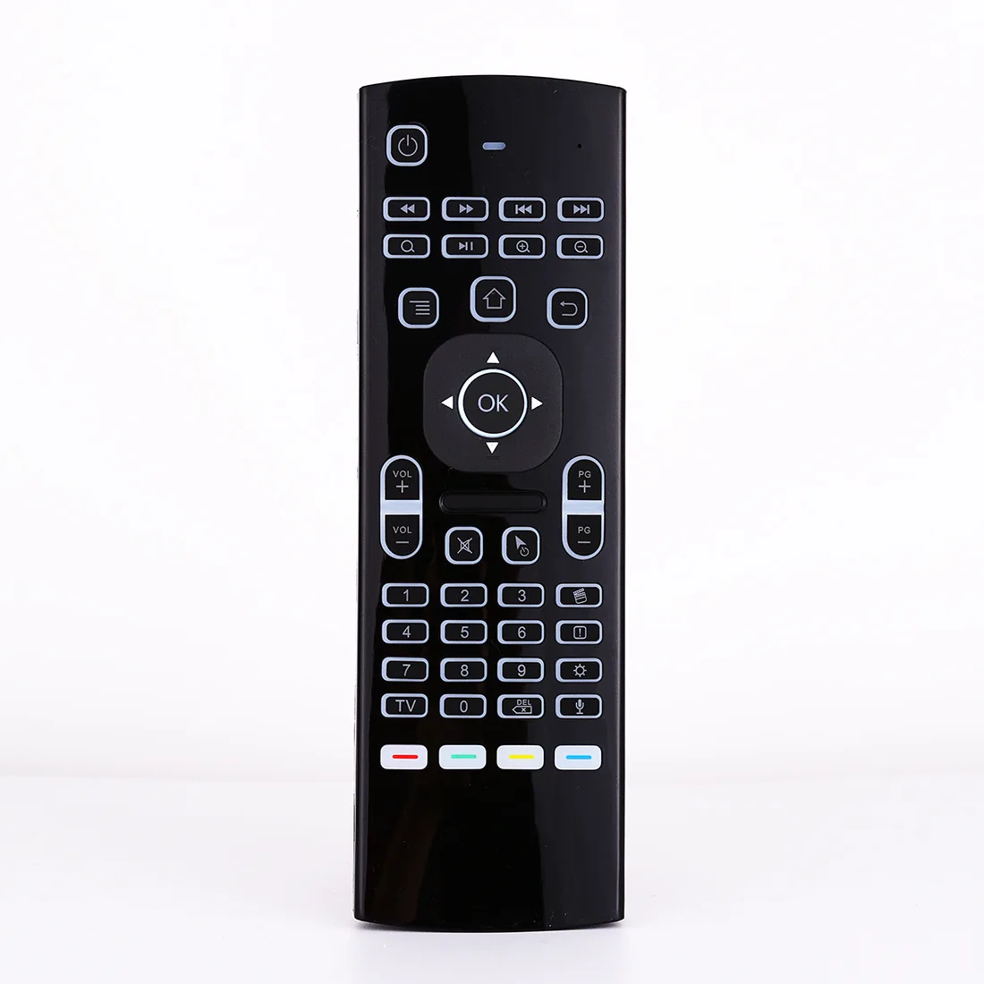 

Voice Remote Control Backlit Keyboard 2.4G Flying Squirrel Keyboard Voice Control Air Mouse