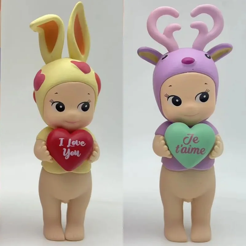 

Replica Sonny Angel Mini Figures Message of Love Series I love You Blind Box 6pcs Ornaments Doll Fans Surprise Birthday Gifts