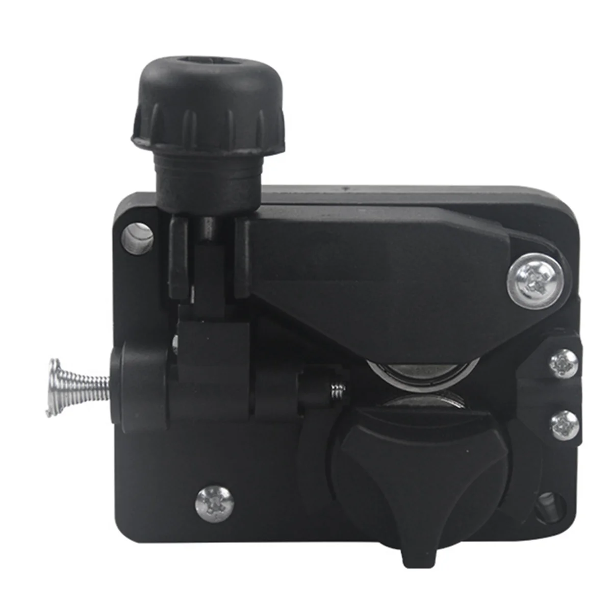 Left DC24V Mini Wire Feeder Light Duty MIG Wire Feeder Assembly Single Drive Roll Wire Feed Machine for Mig Welder
