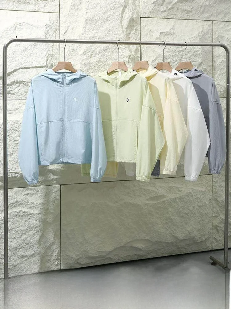 ultra-light-ultra-soft-women's-sun-protective-loose-fit-hooded-breathable-quick-dry-skin-clothing-commute-style-polyester-fiber