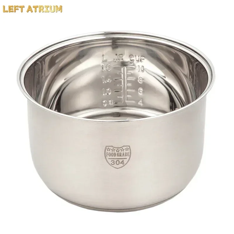 304 stainless steel thickened Rice cooker inner bowl for Redmond rmc-m224s RMC-M90 multicooker like a native