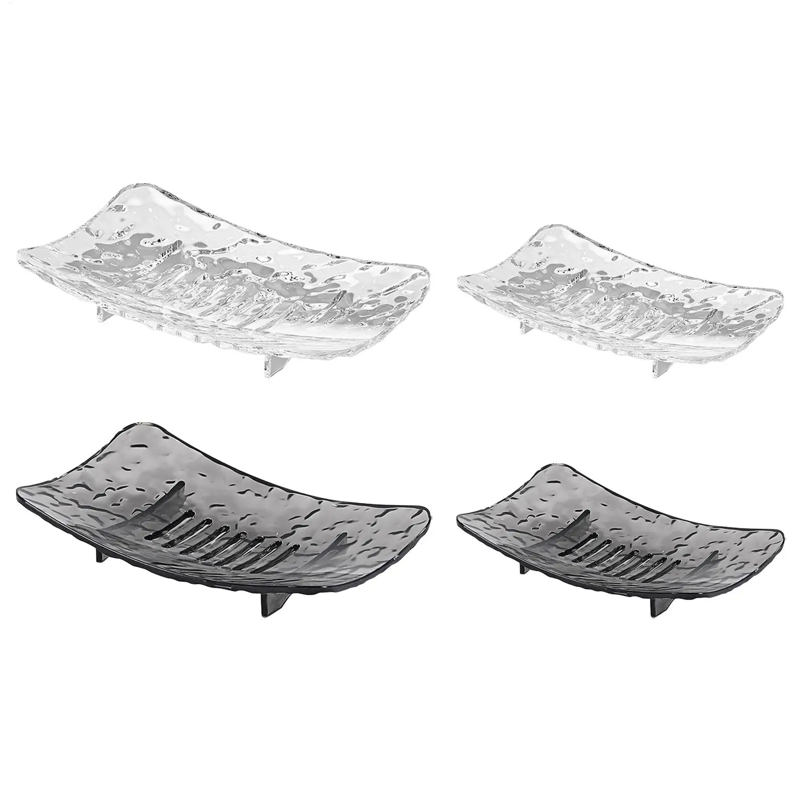 Jabonera de pared de alta gama con diseño de glaciar para baño, soporte de almacenamiento de jabón para uso doméstico
