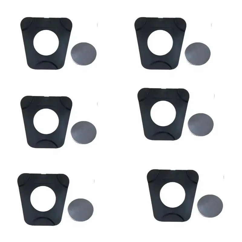 

30/50 комплектов одноразовых пластиковых артикуляторов для стоматологической лаборатории, круглая магнитная опорная пластина с лезвием, совместимая с системой AG