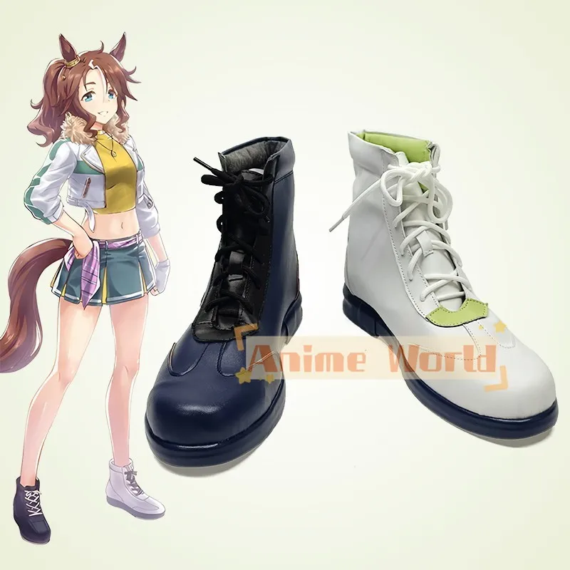 

Аниме-игра Umamusume: Pretty Derby Mejiro Palmer, обувь для косплея, ботинки для взрослых и детей, костюм для вечеринки на Хэллоуин, аксессуары, реквизит