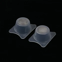 2Pcs Airbrush Special Paint Purification Cup For 24mm-33mm Transparent Filter Cup Filtering Paint Impurities Model Coloring Tool