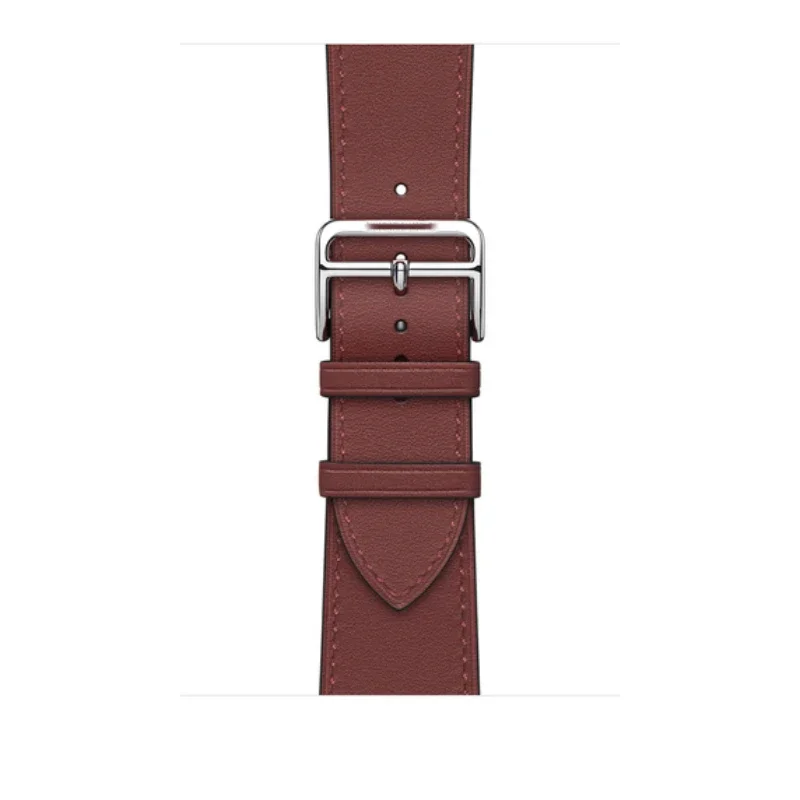For Apple watch Ultra 3 2 49mm 11 10 46mm 42mm Leather Strap Replaceable Bracelet Wristband iWatch 9 8 7 6 5 4 SE3 45/41mm Band