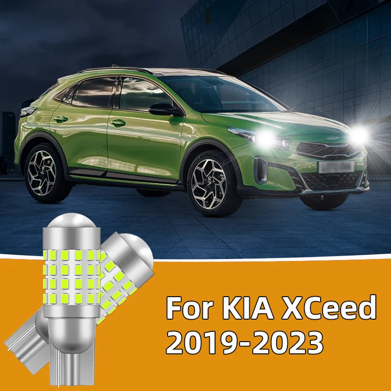 

2PCS For KIA XCeed 2019-2023 Car Led Bulb T10 W5W194 width light side marker position Signal Lamp 12V 24V Clearance Lights White