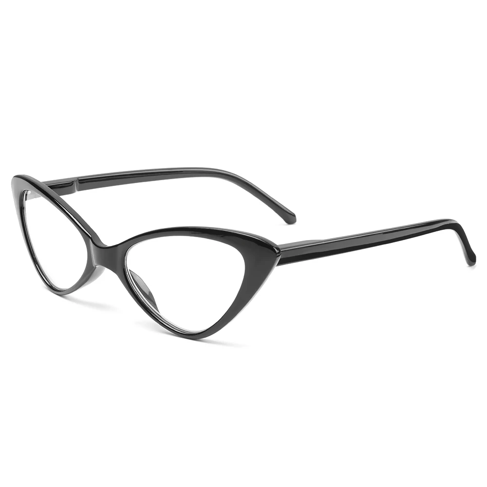 

Unisex Ultra-Light Clear HD Lens Clear Lens Magnifying Eyewear Cat Eyes Presbyopia Eyeglasses Reading Glasses