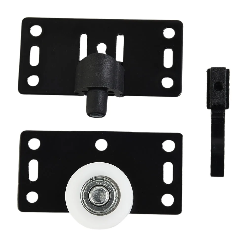 Adjustable Nylon Sliding Door Wheels Rollers Pulleys Runners for Cupboard Wardrobe with Height Adjustable Feature