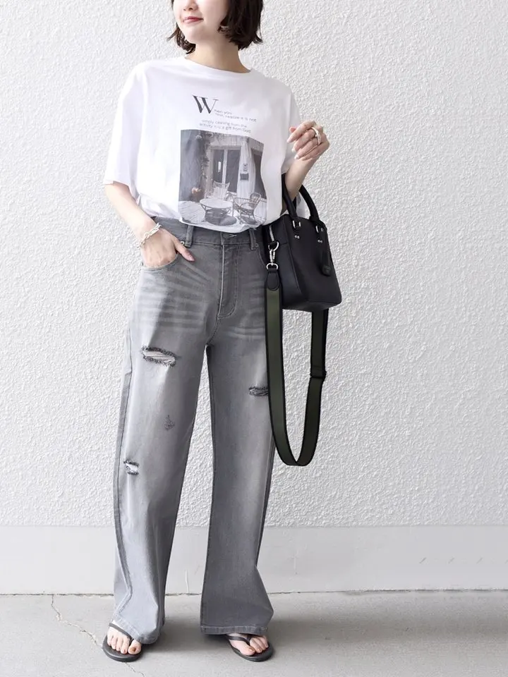 Jean en Denim extensible taille haute, jambe droite, décontracté, coupe ample, pantalon en Denim extensible en coton pour femmes