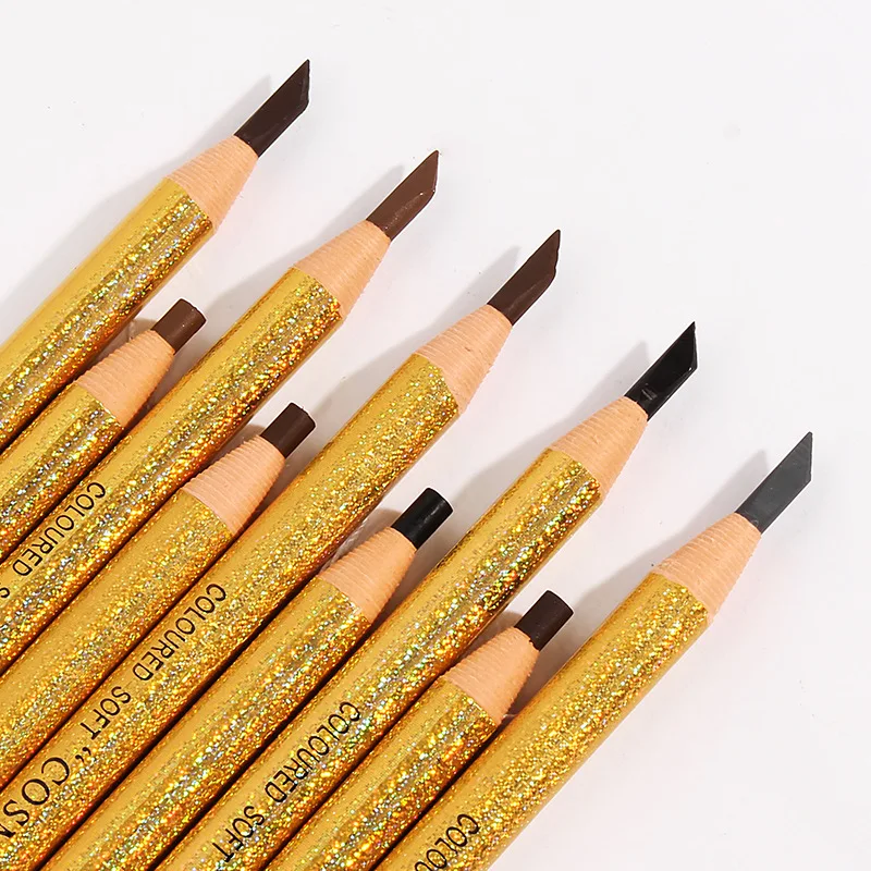 1PC Eyebrow Pencil Waterproof Eye Brow Pencil Natural Long Lasting Professional Cosmetic Eyebrows Makeup Eyebrow Tattoo Tint Pen