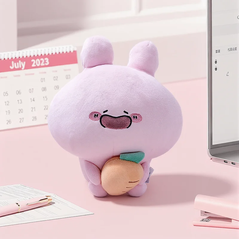 دمية Asamimi الأصلية الجديدة سلسلة دمى قطيفة مهدئة ناعمة ومريحة على شكل حرف U لتزيين الوسائد هدية العيد #3