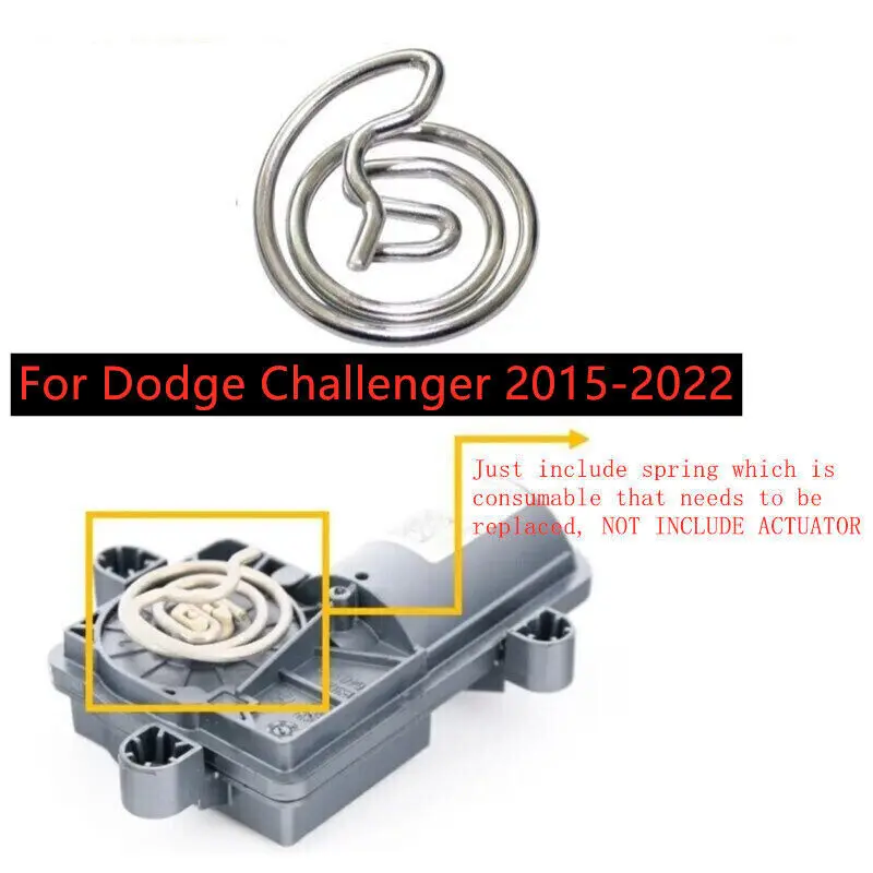 

1X Durable Exhaust Actuator Valve Spring Repair For Dodge Challenger 2015-2022
