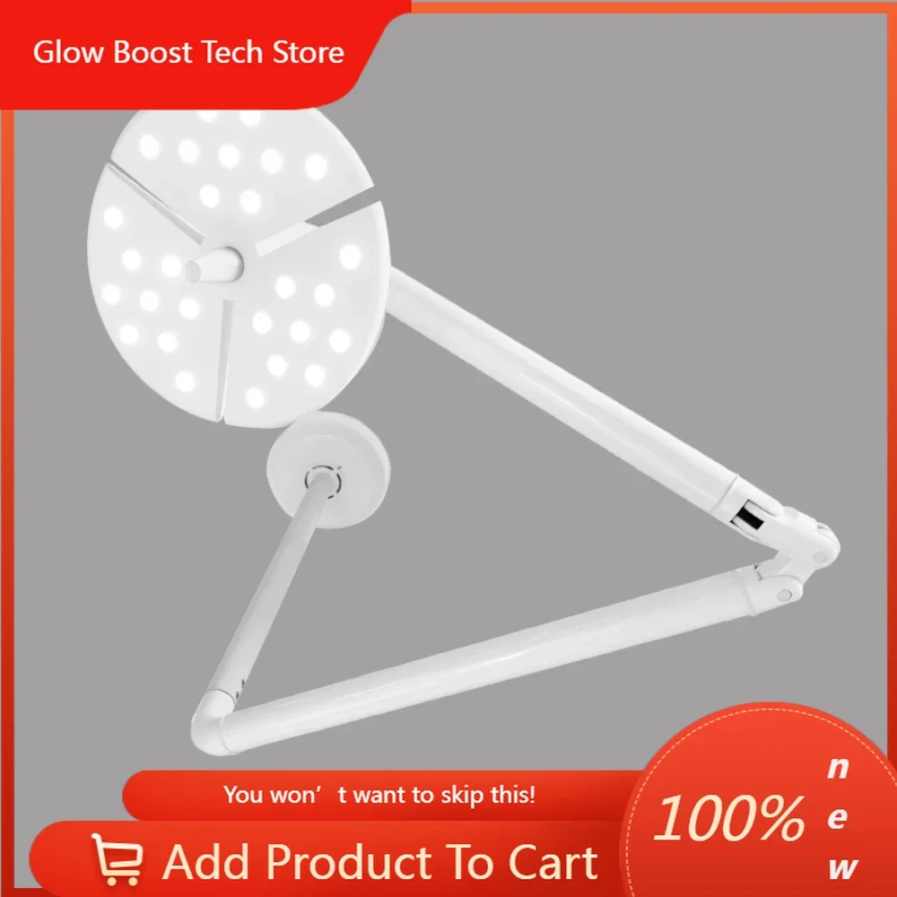 

GBNew Upgrade 50 Вт светодиодная стоматологическая головка с верхним управлением, хирургическая ветеринарная медицинская настенная бестеневая лампа для осмотра