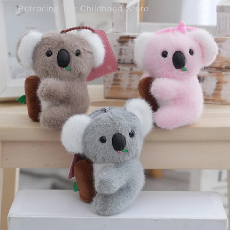 

1/3 шт., милый брелок Kola, брелок для ключей, плюшевая игрушка, медведь коалы, женские ювелирные аксессуары «сделай сам», сумка, подвеска, новинка, подарок, подвески